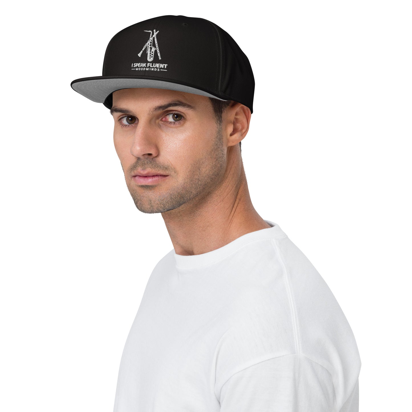 Woodwinds Snapback (white lettering)