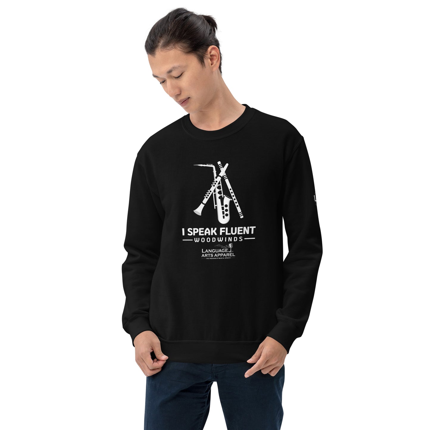 Woodwinds Sweatshirt (white lettering)