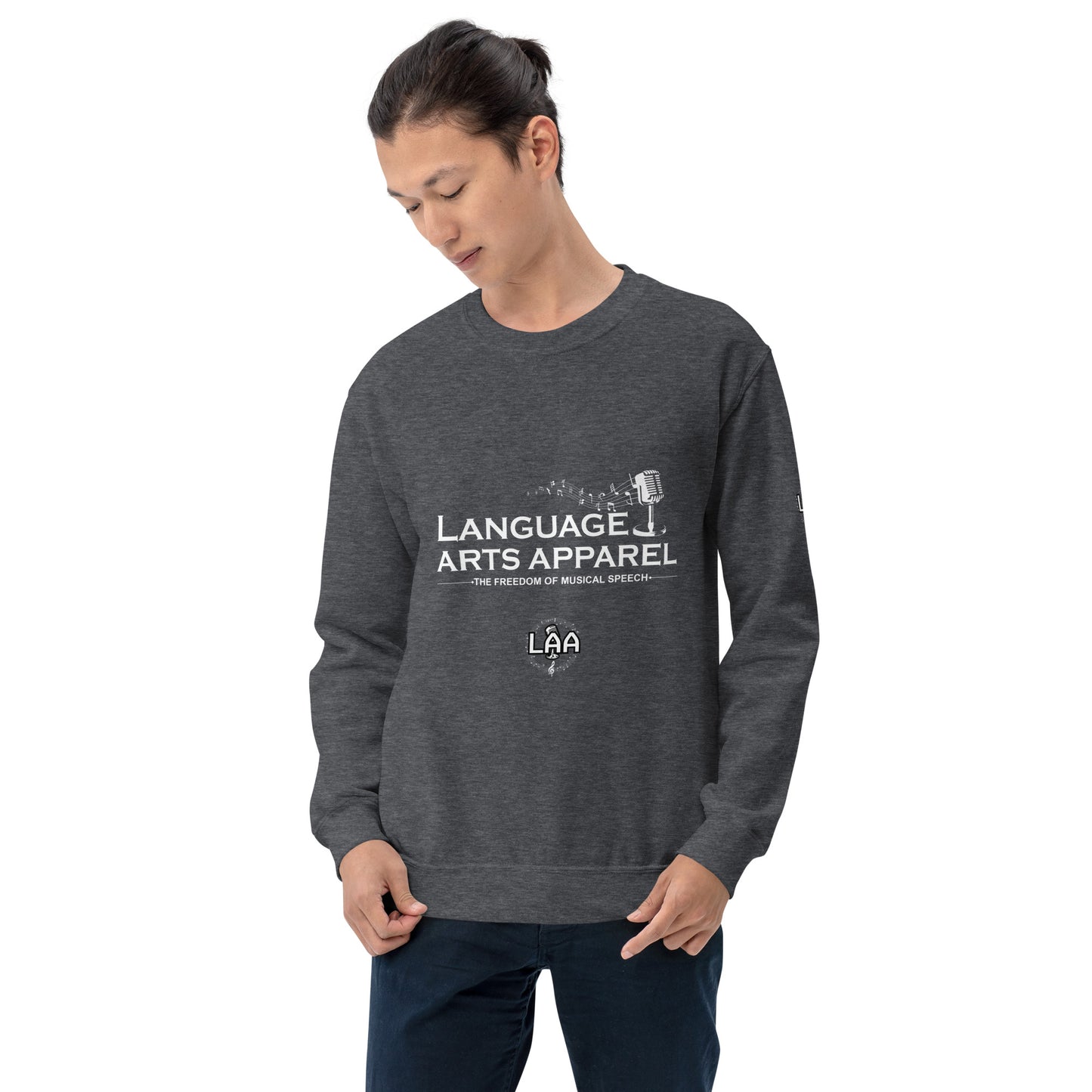 Brand Sweatshirt (white lettering)