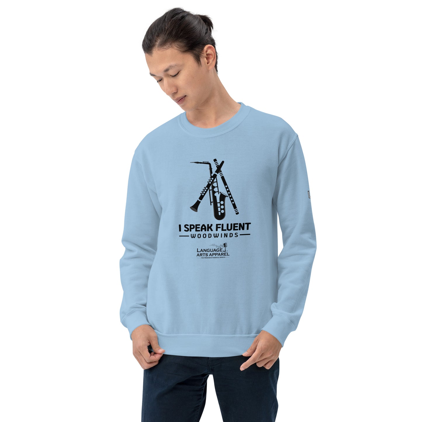 Woodwinds Sweatshirt (black lettering)