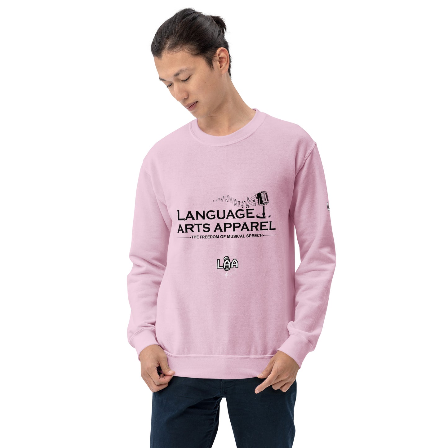 Brand Sweatshirt (black lettering)