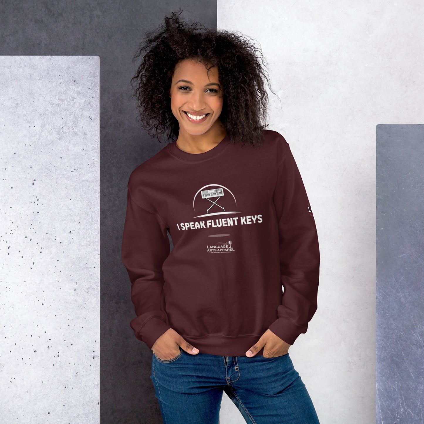 Keys Sweatshirt (white lettering)