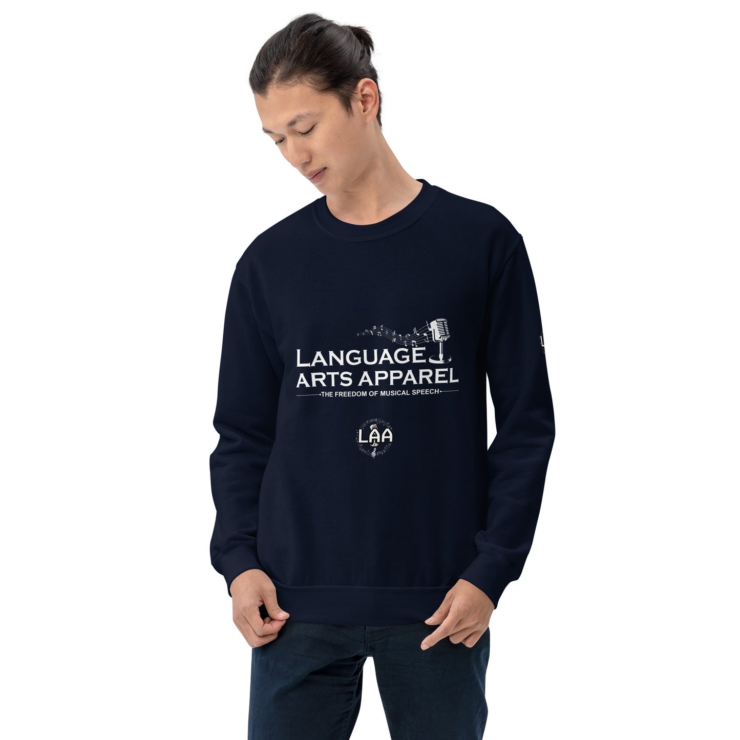 Brand Sweatshirt (white lettering)