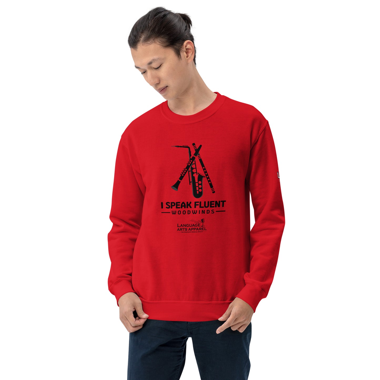 Woodwinds Sweatshirt (black lettering)