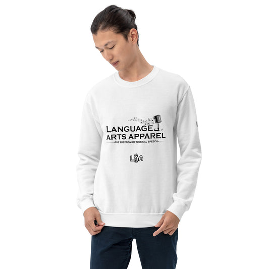 Brand Sweatshirt (black lettering)