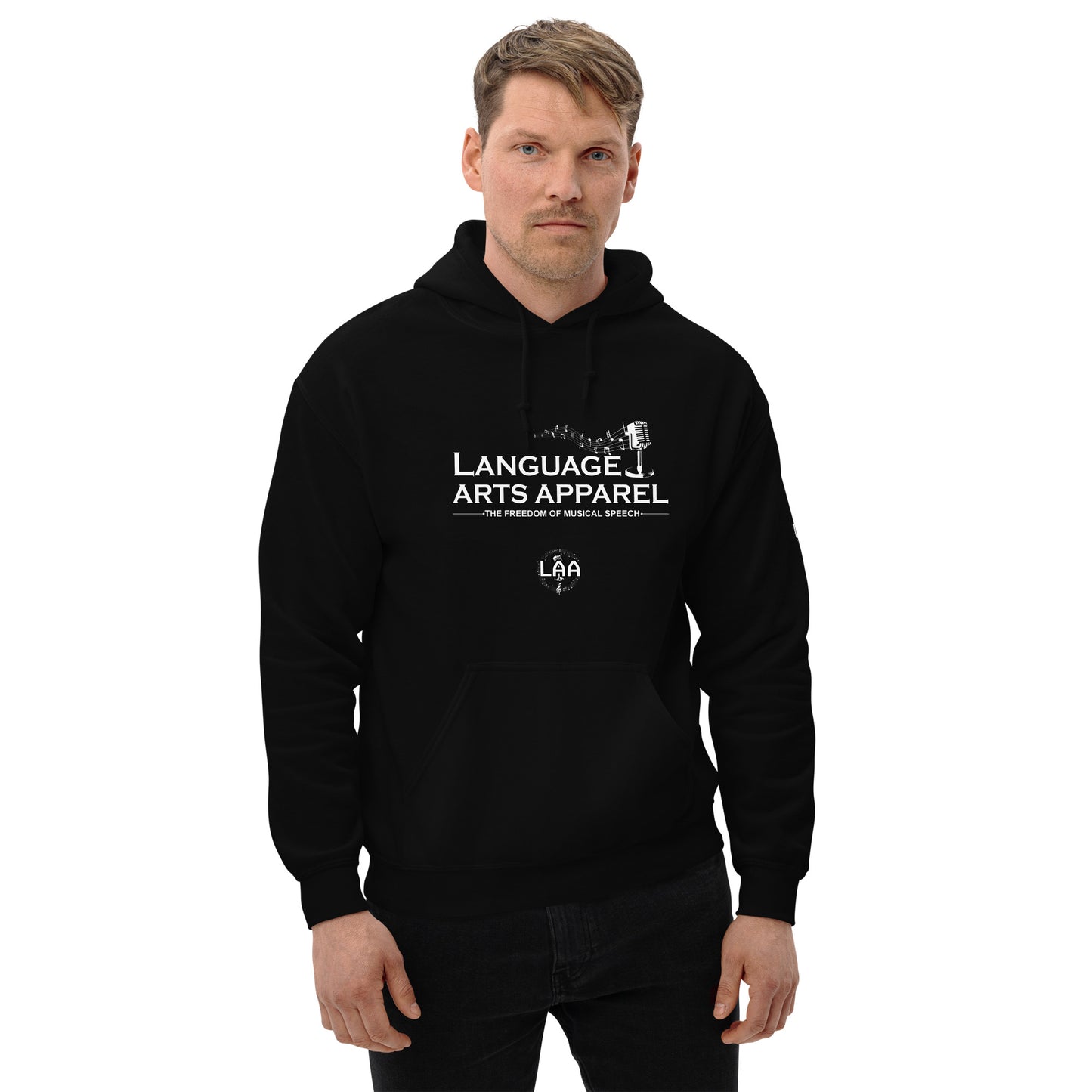 Brand Hoodie (white lettering)