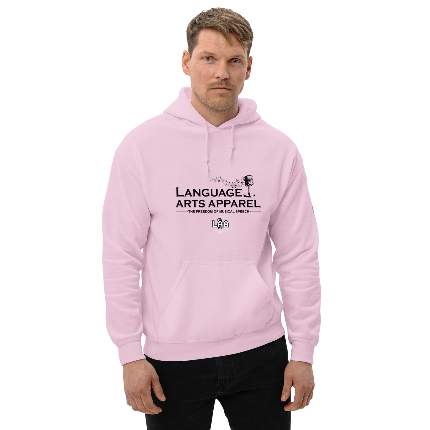 Brand Hoodie (black lettering)