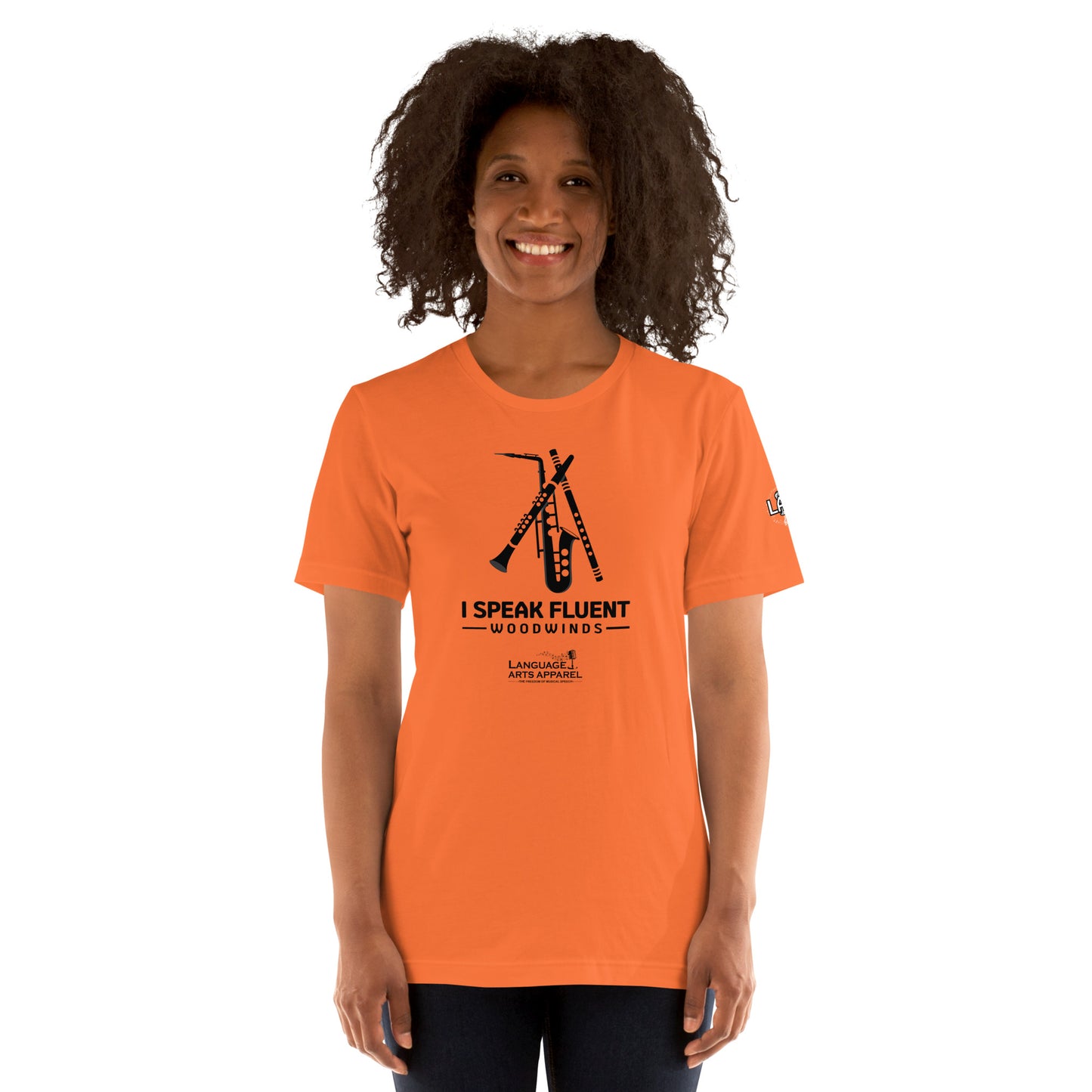 Woodwinds Tee (black lettering)