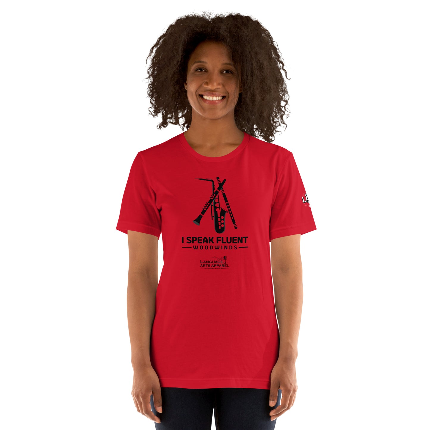 Woodwinds Tee (black lettering)