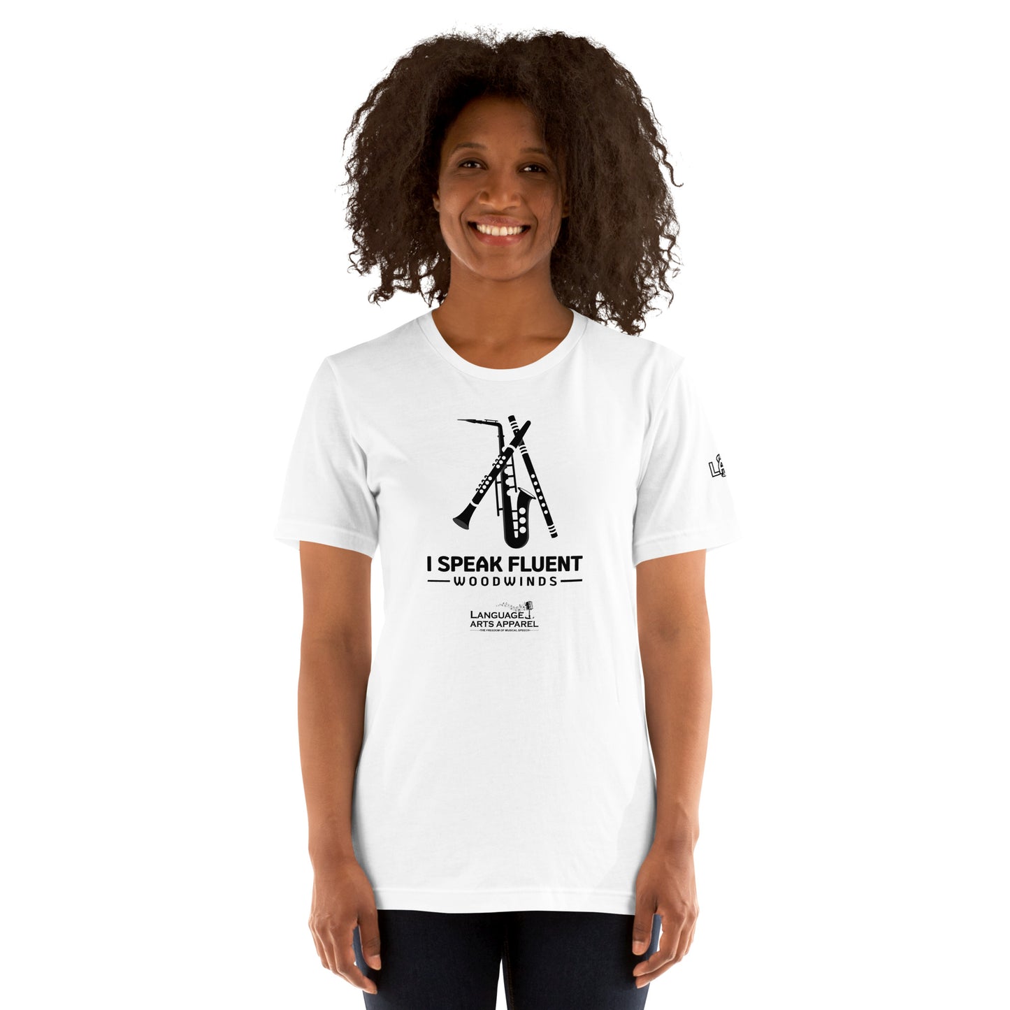 Woodwinds Tee (black lettering)