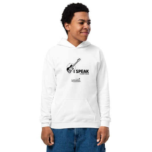 Youth Bass Hoodie (black hoodie)